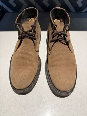Kenneth Cole Reaction Men's Tan Suede Chukka Boots
